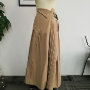 Japan Asymmetrical Casual Pleated Skirt