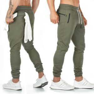 Fitness Men Gyms Skinny Sweatpants Outdoor Cotton Track Pant