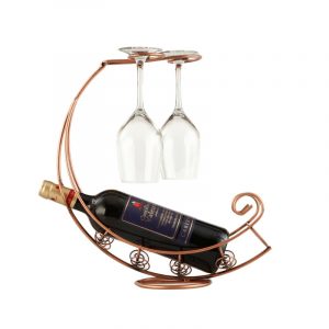 Creative Metal Wine Rack Hanging Wine Glass Holder