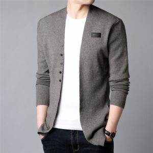 Cardigan Men's Casual Knitted Cotton Wool 2020 Autumn Winter
