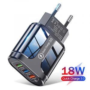 Usb Fast Charger 3.0 4.0 Universal Wall Mobile Phone Tablet EU/US Plug