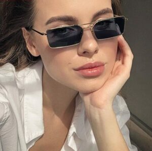 Luxury Brand Designer Sunglasses Women High Quality Square Vintage