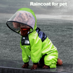 Detachable Raincoat For Dogs