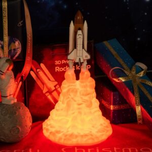 3D Print Space Rocket Lamp