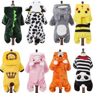 Cartoon Animal Costume For Small Dogs