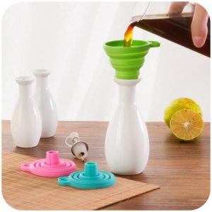 Creative Silicone Foldable Style Funnel