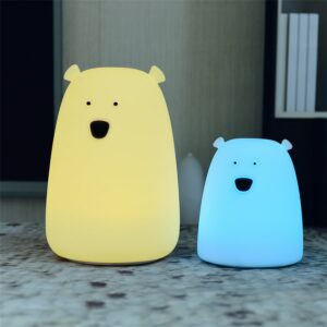 Silicone Bear With LED Light