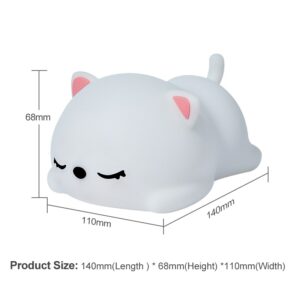 USB Rechargeable Night Light Cat