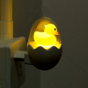 Yellow Duck shape LED Night Light
