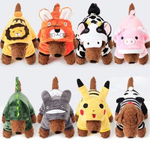 Cartoon Animal Costume For Small Dogs