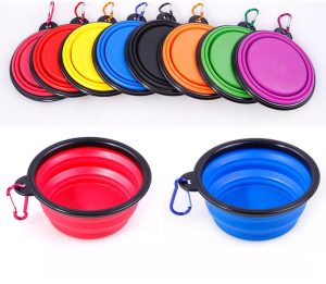 Travel Silicone Bowl Portable Foldable For Cats & Dogs
