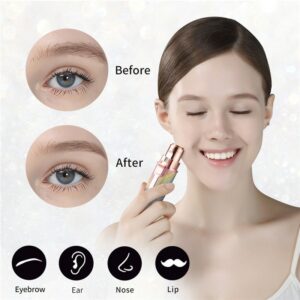 2 In 1 Electric Eyebrow Trimmer