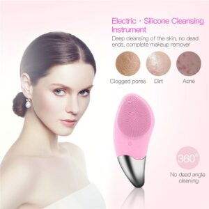Silicone Electric Facial Cleansing Brush