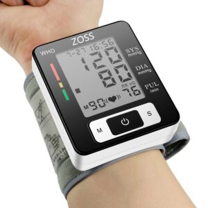 Portable Cuff Wrist Blood Pressure Meter