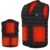 Winter Smart Heating Cotton Vest USB Infrared Electric Heating Vest Thermal Warm Jacket