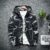 Men’s New Jackets Spring Autumn Casual Coats Hooded Jacket Camouflage Fashion Male