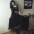 Mesh Irregular Women Gothic Skirt With Pentagram Zipper