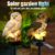 Solar Owl Lamp For Garden Decoration