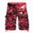 2020 New Camouflage Loose Cargo Shorts Men Cool Summer Military