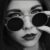 Women’s Retro Flip Double Metal Steampunk Round Sunglasses