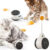 Smart Cat Toy With Wheels (White)