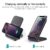 15W Qi Wireless Charger Stand For IPhone SE2 X XS MAX XR 11 Pro 8 Samsung And Others (Black)
