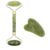 2 in 1 Jade Stone Facial Massage Roller And Gua Sha Set (Green)