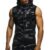 Men’s Military Camouflage Print Fitness Hooded Sleeveless Tank Top